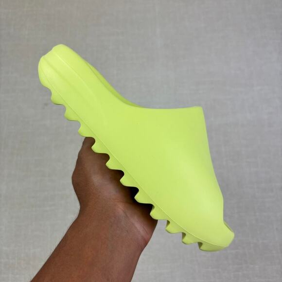 Yeezy Shoes - 🟢 2021 adidas Yeezy Slide “Green Glow” 5W